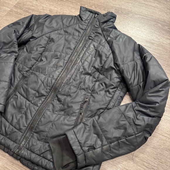 Columbia Jacket Womens Small Black Quilted 3 In‎ 1 insulated Outdoor Gorpcore - Picture 2 of 12